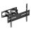 Support mural pivotant et inclinable en acier robuste AISENS WT70TSR-196, 37-80″/40 kg/noir