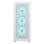 Tour Cougar MX220 RGB blanche, 4 ventilateurs ATX/Micro ATX/Mini-ITX, éclairage RGB