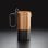 Cafetera Italiana BRA Kaffe A170405 4 tazas acero inoxidable dorado-negro