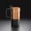 Cafetera de cápsulas BRA Kaffe 0,18 L acero inoxidable 18/10 dorado-negro apta lavavajillas