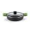 Cacerola BRA Prior 9L Aluminio Forjado Inducción Antiadherente Tapa Vidrio