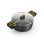 Cacerola BRA Daily Pro 28cm Aluminio Fundido Antiadherente Tapa Vidrio Full Induction