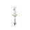 Batidora de inmersión Braun 450W Azul/Blanco cuchilla acero inoxidable tazón 0,6L