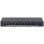 Switch Dahua SG4010P-2F 8xRJ45 Gigabit 2xSFP PoE Gestión L2 Sin Ventilador Negro