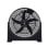 Ventilador con aspas Fm Calefacción Negro 5 aspas 3 velocidades 120W piso/techo