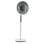 Ventilador FM Calefacción P-420 DC 40cm Negro 9 velocidades Oscilación 120° Piso