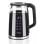 Hervidor Haeger EK-DIG.028A 1,7L 2200W Vidrio Acero Inoxidable Termostato Negro