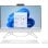 Ordinateur de bureau HP 24-cb1078ns Intel Core i3-1215U 8 Go 512 Go SSD Wi-Fi 6 23,8" IPS FHD IPS Clavier inclus