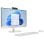 Ordinateur de bureau tout-en-un HP 24-cr0042ns Intel Core i3-1315U 8 Go SSD 512 Go Wi-Fi 6 23,8" Full HD Blanc