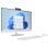 PC Sobremesa HP 27-cr0080ns Intel Core i5-1335U 16GB 1TB SSD Pantalla 27" Táctil FHD Cámara IR W11H