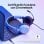 Headset gaming HyperX com fio de 3,5 mm com cancelamento de ruído ativo e microfone dobrável