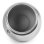 Cafetera Moka Ibili Elba Aluminio Fundido Inox 0,3L roja base 11cm resistente