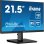 Monitor iiyama 21.5? 1080p 100Hz IPS FreeSync Altavoces USB VESA