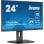 iiyama XUB2493HSU-B7 23,8" IPS FullHD 100Hz Altifalantes de altura ajustável Sincronização adaptável