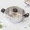 Cacerola Monix Acero Inoxidable 16cm 2 Asas Baquelita con Tapa Cristal