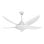 Ventilador de techo Orbegozo CP 132120 120cm Blanco 6 Velocidades LED Temporizador Mando DC Reversible