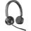 Cuffie wireless DECT Poly con microfono a braccio e batteria a lunga durata