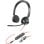 Casque Poly avec câble USB-C et Jack, microphone perche et contrôle des appels