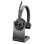 Auriculares Poly inalámbricos Bluetooth con micrófono boom y batería de litio