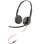 Casque Poly Blackwire C3225 filaire jack 3,5 mm pour bureau et call center micro flexible noir