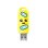 Clé USB 3.2 Gen 1 SanDisk 128 Go, jaune, sans capuchon, 130 Mo/s