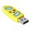 Memoria USB SanDisk SDCZIF-128G-G46 128GB USB 3.2 Gen 1 Amarilla sin tapa 130MB/s