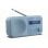 Radio Sharp DR-P420(BL) Azul DAB/DAB+/FM Bluetooth 16h USB Pantalla 2W