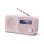 Radio digital portátil Sharp DR-P420 Bluetooth 5.0 2W Rosa USB 16h autonomía