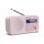 Radio digital portátil Sharp DR-P420 Bluetooth 5.0 2W Rosa USB 16h autonomía