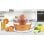 Sogo EXP-SS-5223 Entsafter, elektrischer Entsafter mit Arm, 40 W, orange, durchscheinend
