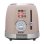 Tostadora Sogo TOS-SS-5470 2 rebanadas Acero inoxidable Beige 6 niveles retro