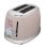 Tostadora Sogo TOS-SS-5470 2 rebanadas Acero inoxidable Beige 6 niveles retro