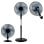 Ventilador Sogo 3 en 1 16” 3 velocidades oscilante pared/mesa/suelo silencioso