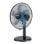 Ventilador Sogo 45W Oscilante 30cm 3 Velocidades Bajo Ruido Base Estable Negro/Azul