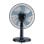 Ventilador Sogo 45W Oscilante 30cm 3 Velocidades Bajo Ruido Base Estable Negro/Azul