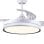 Sogo DC 106 cm LED-Deckenventilator mit 6 Geschwindigkeitsstufen und leisem Timer