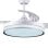 Sogo DC 106 cm LED-Deckenventilator mit 6 Geschwindigkeitsstufen und leisem Timer