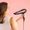 Secador de Cabelo Solac Ultra Leve 340g 2200W 2 Velocidades 3 Temperaturas Preto/Violeta