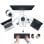 KVM StarTech.com USB-C DisplayPort 2 Puertos 4K 60Hz Cables Integrados Audio Teclas Acceso