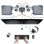 KVM DisplayPort StarTech.com 2 PCs, 2 Monitores 4K 60Hz, USB, Audio, Pulsador Remoto, Cables Integrados