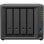 NAS Synology 16GB AMD R1600 4 Bahías SATA 10GbE Escritorio Black Dual RJ-45 RAID