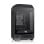 Thermaltake The Tower 250 Mini-ITX LCD 2x120mm Schwarz/Weiß PC-Tower aus gehärtetem Glas