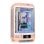 Thermaltake Micro Tower PC Case SPCC Peach in vetro temperato 4XUSB Audio