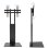Soporte de suelo TooQ Mirror para pantallas 32”-85” acero negro altura regulable