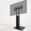 Soporte de suelo TooQ Mirror para pantallas 32”-85” acero negro altura regulable