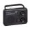 Rádio analógico portátil Trevi 0RA7F6400 preto