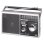 Radio portátil Trevi AM/FM/SO Altavoces integrados USB MicroSD Negro Blanco
