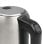 Hervidor Tristar WK-1344 1.7L 2200W Acero Inoxidable Base 360º Negro/Plata