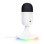 Micrófono Trust Yunix USB cardioide compacto RGB mute salida auriculares blanco