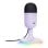 Trust GXT 234 Yunix USB-Nieren-RGB-Mikrofon mit stummen Kopfhörerausgang, Lila